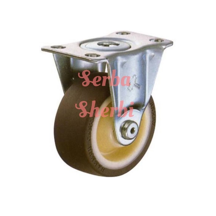 

Roda Troli / Trolly Stainless Steel Pu 3 Inch Mati ( Fixed ) Hammer