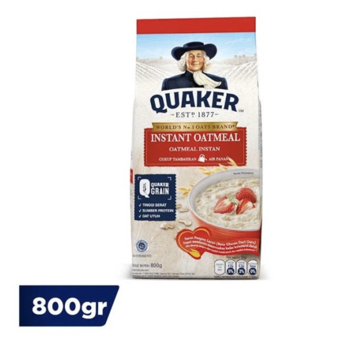 

Quacker Instant Oatmeal 800 Gram