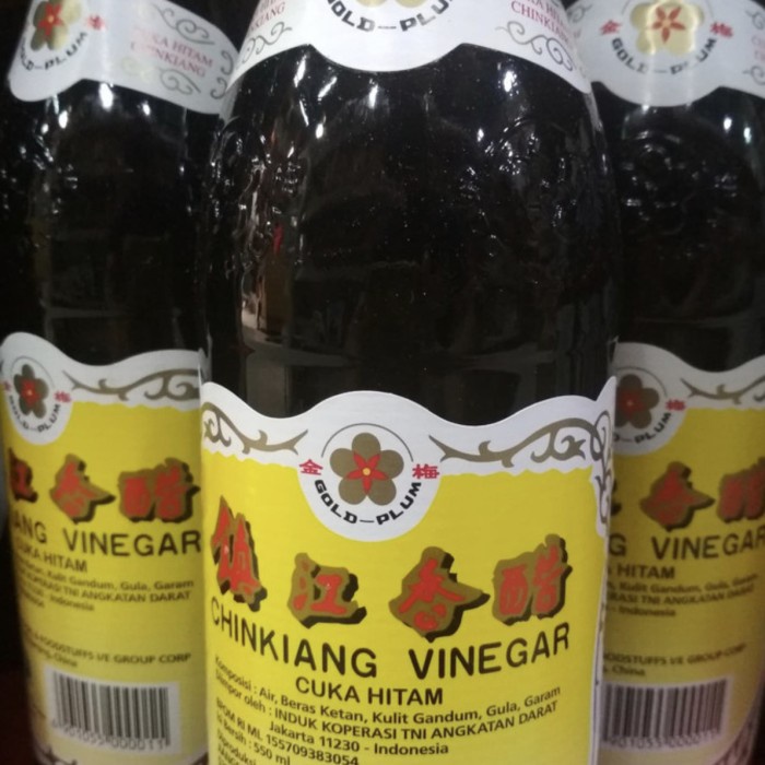 

Chin Kiang Vinegar / Chin Kiang Black Vinegar / Cuka Hitam Chin Kiang