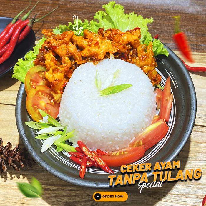 

MouMou Ceker Cumi Mercon Tanpa Tulang Ceker Cumi Mercon Pedas Ceker Mercon Sambal Lauk Siap Saji