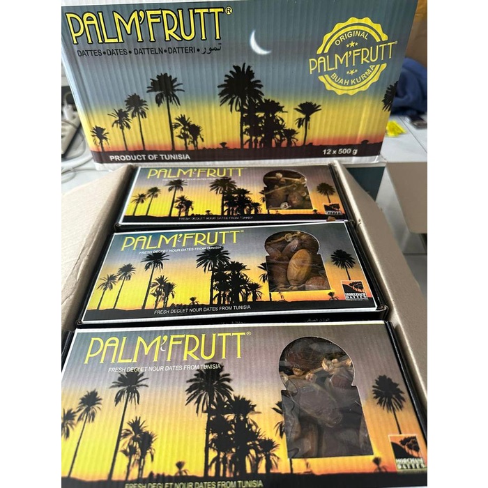 

1 Dus Kurma Tangkai Palmfrutt Tunisia 12 box 500 Gram