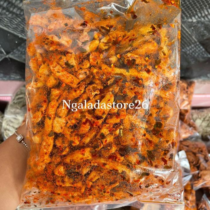 

BASRENG STIK 1KG MIX BUMBU DAUN JERUK PEDAS 500GR + ORIGINAL 500GR