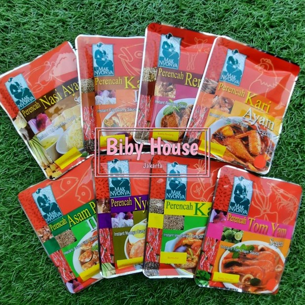 

BUMBU INSTAN MAK NYONYA KARI/NASI AYAM /RENDANG/LAKSA/TOMYAM HALAL