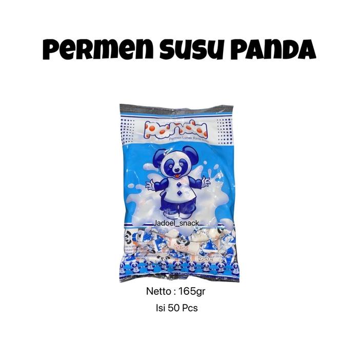 

Permen Susu Panda Jadul 165 GR - Permen Susu - Permen susu jadul by Jadoel Snack Candy Camilan Food