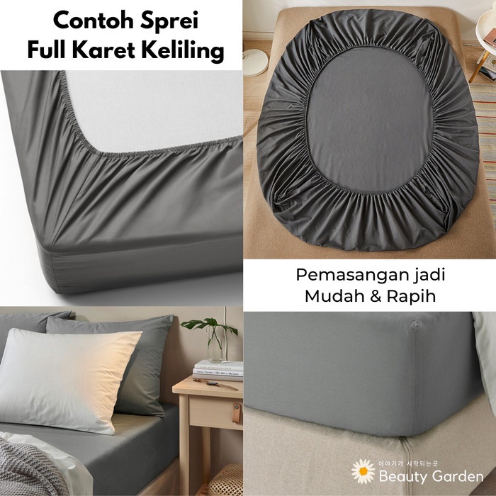 SPREI FULL KARET TINGGI 30 SPREI 90X200, SPREI 100X200 ,120X200 SEPRAI