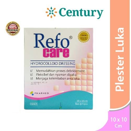 Refocare 0.37mm Ukuran 10x10cm / Refo care / Plester Luka / P3K