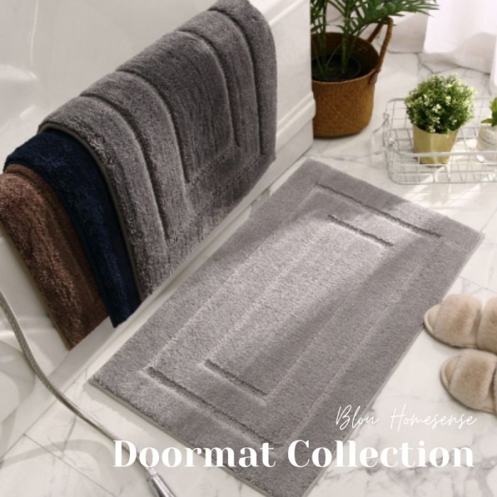 Blou Premium Bathmat Karpet Keset Kamar Mandi Anti Slip Tebal Mewah