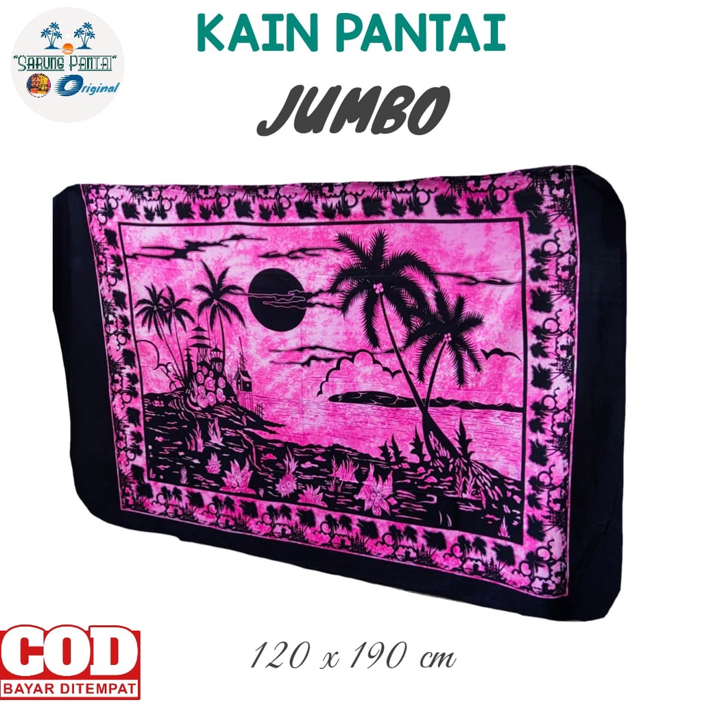 {{ Kain Bali Jumbo - Ukuran Jumbo - Kain Pantai - Sarung Bali - Sarung Pantai - Kain Bali Tebal -