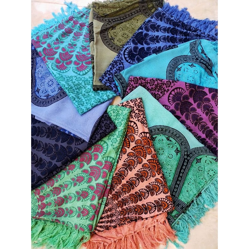 {{ Kain Pantai Premium Khas Bali / Sarung Pantai Bali Ready }}