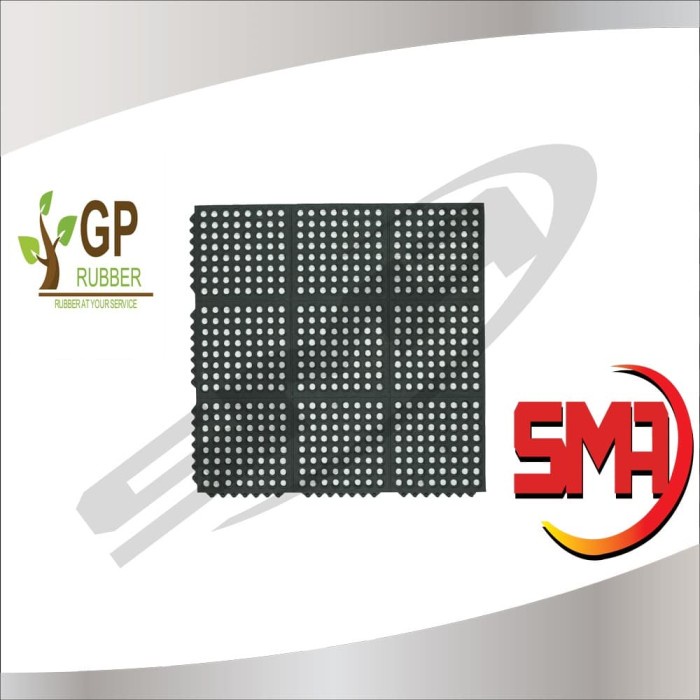 Keset / Karpet Karet Lantai Anti Slip Multiguna Untuk Kamar Mandi