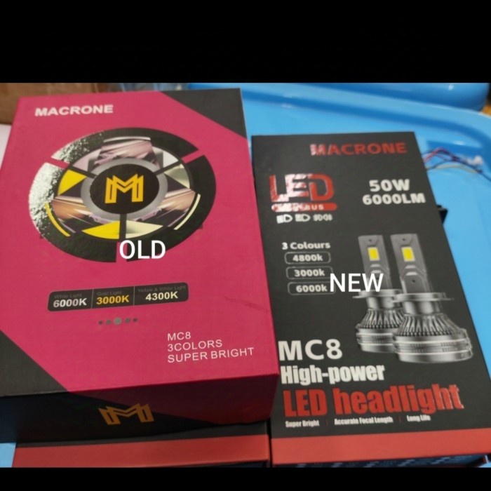 Led Macrone Mc8 H11 H4