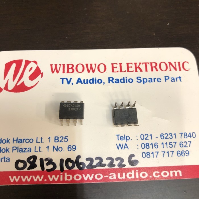 [BestSeller] TL082 TEXAS ASLI TL082CP TL 082