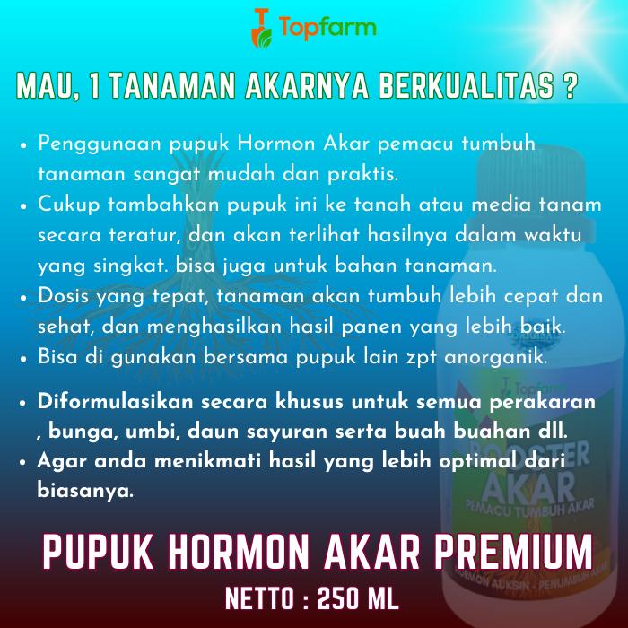 Booster Akar - Booster Pertumbuhan Akar Tanaman / Pupuk Perangsang Akar Pohon / Pupuk Penyubur
