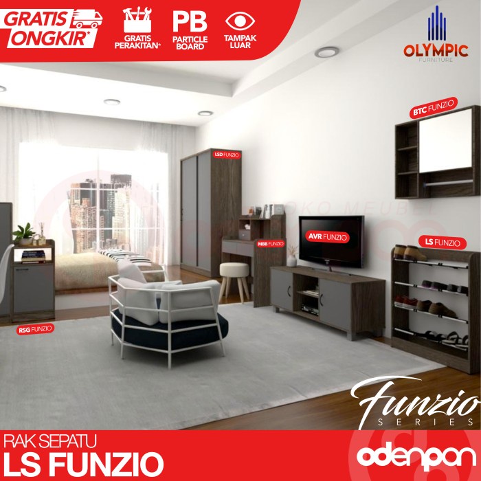 Olympic Baby Locker 1 Pintu Lemari Anak Minimalis Bls Funzio [Odenpan]