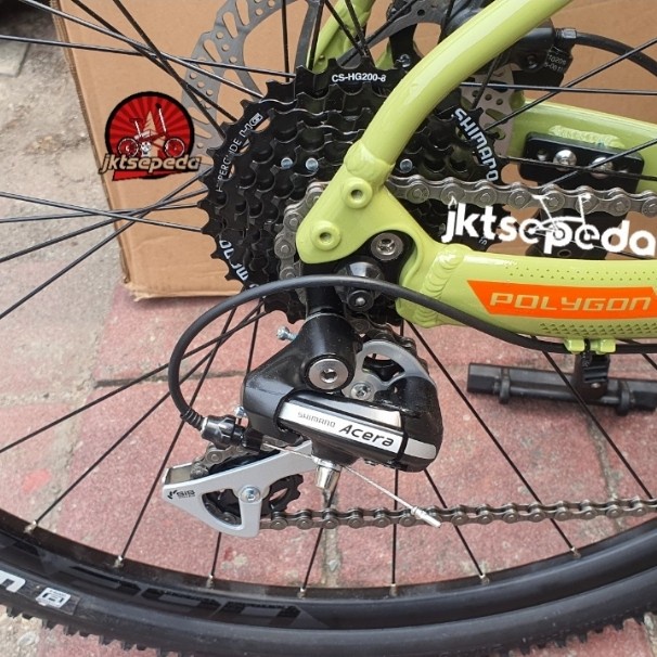 Hemat Sepeda Hybrid Polygon Heist X2