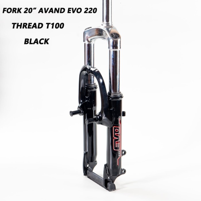 Terpopuler Suspensi Fork Depan Mtb 20 In Avand Coil Evo Avand T100 Evo Disk