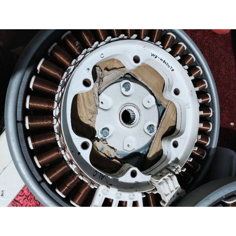 dinamo 1 set untuk mesin cuci LG yg sensor ori copotan