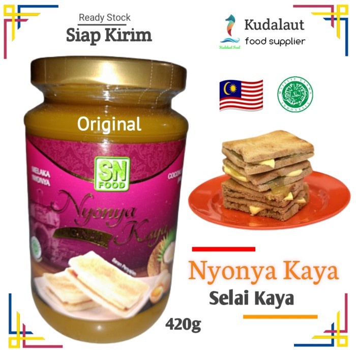 

(BestSeller) SN Food Nyonya Kaya, Selai Kaya/Srikaya; 420g
