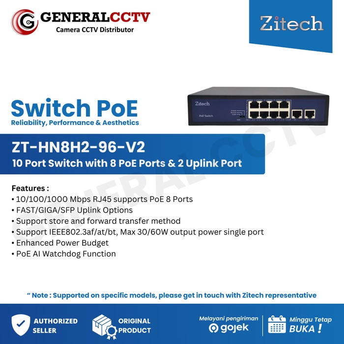 Termurah Switch Poe 8 Port