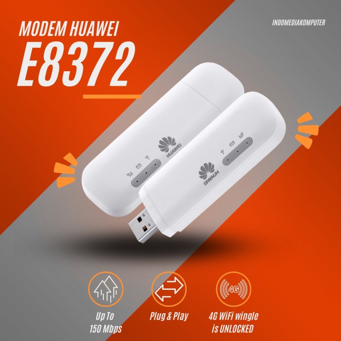 Modem Huawei E8372 4G Lte Wingle
