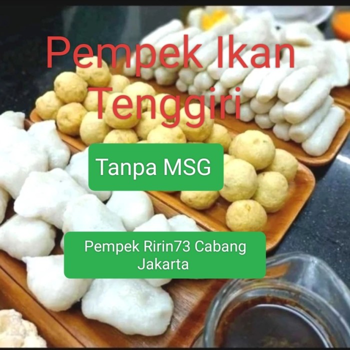 

Promo Terbatas Pempek Tenggiri -Tanpa Msg - 50 Pcs - Asli Palembang Aman