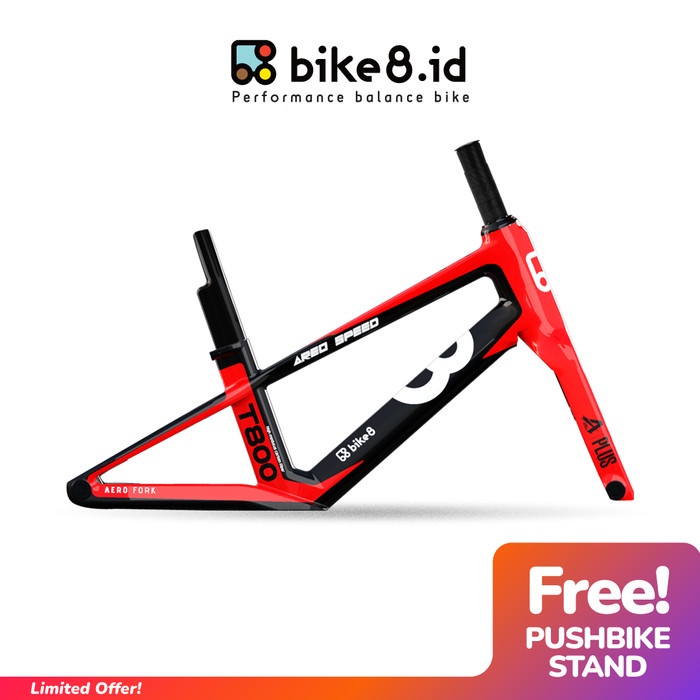 FRAME BIKE8 A PLUS CARBON FIBER Balance Bike / Push Bike Kode 1211
