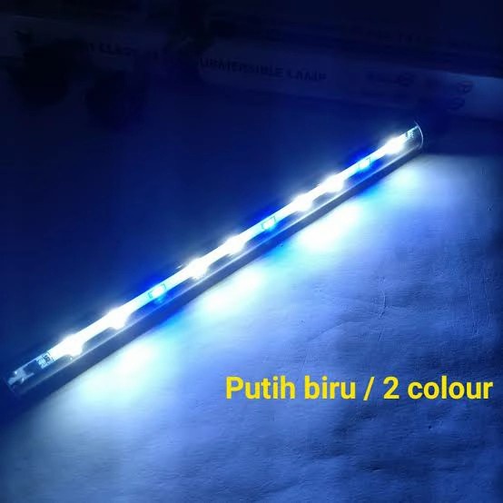lampu led armada putih biru 20-60cm khusus aquarium