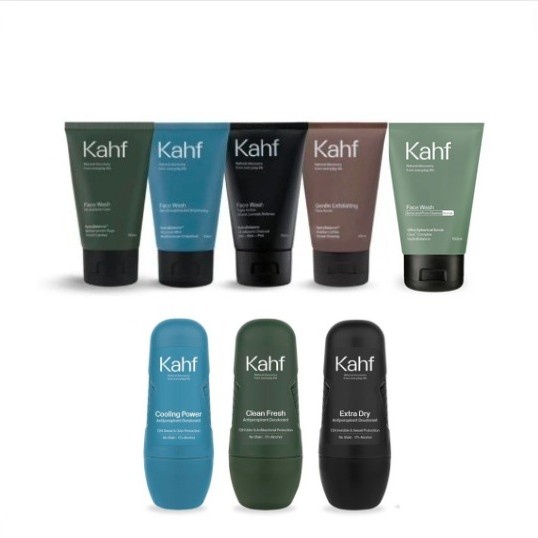 ACBEAUTY- Khaf Face Wash 100 ml /Facial Wash/Scrub/ Sabun Cuci Muka Pria 100ml -yuk c.o