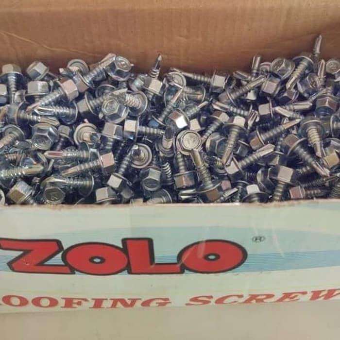 BAUT BAJA RINGAN/SEKRUP BAJA RINGAN/ROOFING SCREW/BAUT BAJA ZOLO 10x16