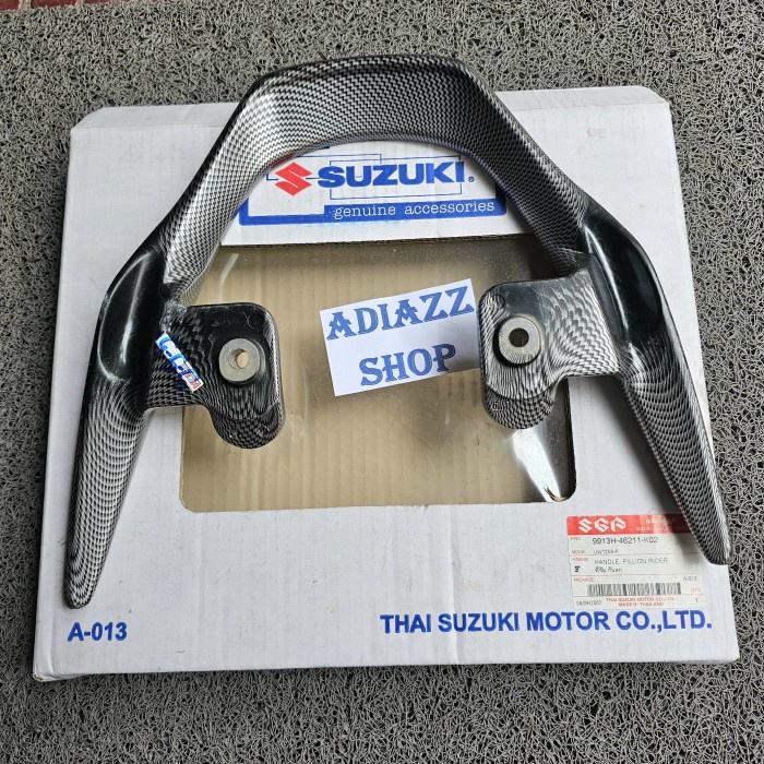 Promo Terbatas Besi Behel Begel Belakang Motif Carbon Suzuki Skywave 125 Asli Original Sga Thailand