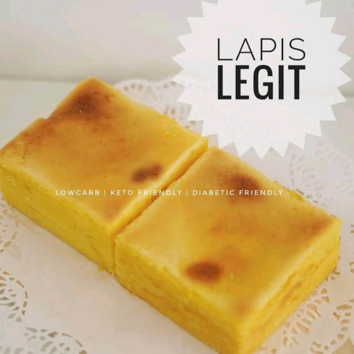 

Lapis Legit cake kue ketofriendly/DEBM/sugar free/flourless/lowcarb