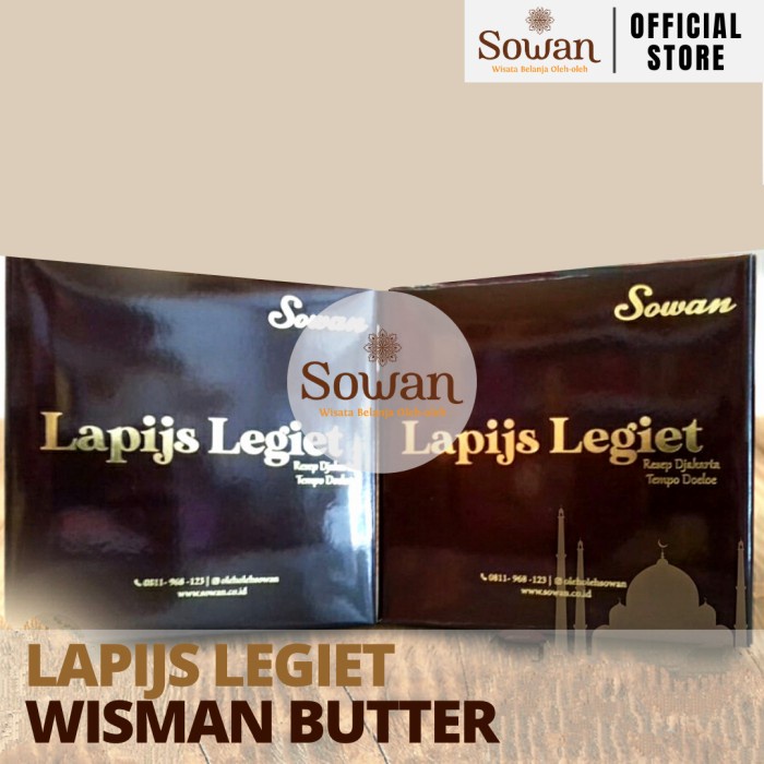 

Lapis Legit Mini Sowan (Dengan Wijsman Butter)