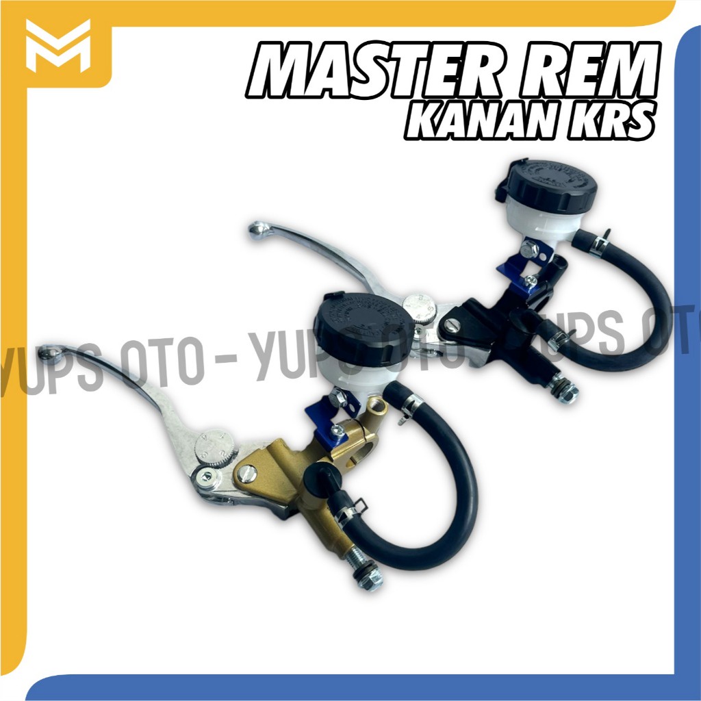 MASTER REM KANAN HANDLE KANAN HANDLE MASTER REM KANAN KRS TABUNG YOSHIMURA KRS SEMUA MOTOR EL NISSIN