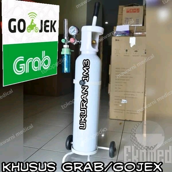 tabung oksigen 1m3 lengkap