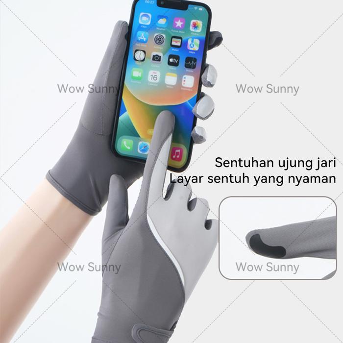 *TOP* SARUNG TANGAN ANTI UV SARUNG TANGAN PRIA SARUNG TANGAN MOTOR SARUNG TANGAN UV SARUNG TANGAN