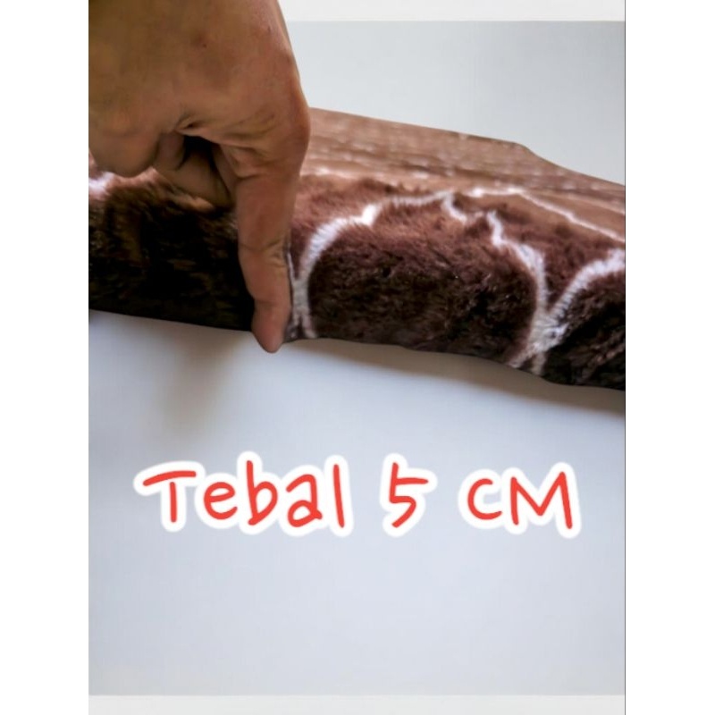 Terbaru Kasur Karpet Mewah Bulu Tebal 5 cm Halus Minimalis Cocok anak kost anak pondok COD Limited