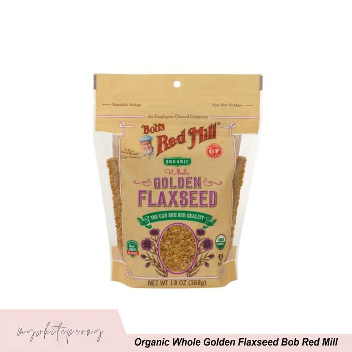 

Organic Whole Golden Flaxseed Bob Red Mill 368 Gram