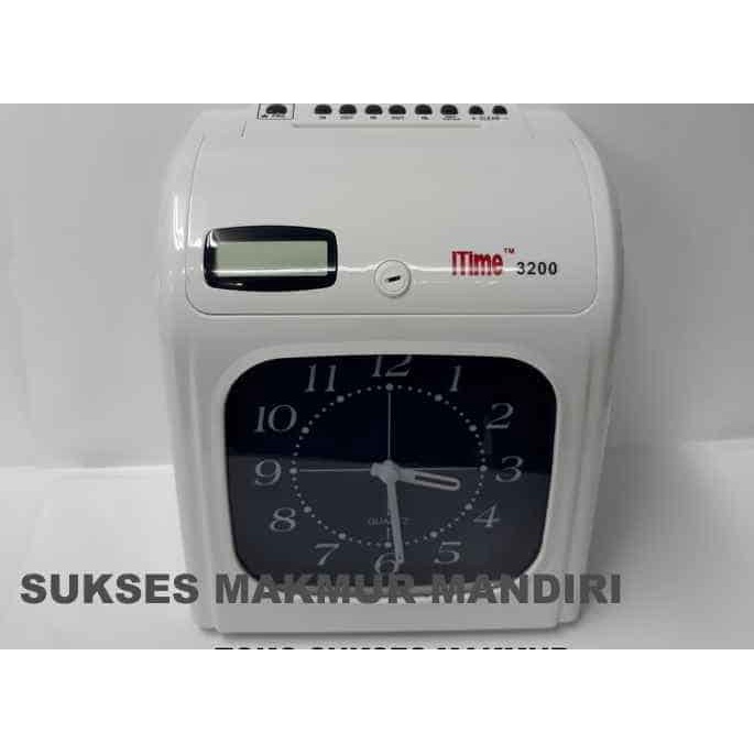 Terlaris Itime 3200 Mesin Absensi Cekloc/Absensi Manual