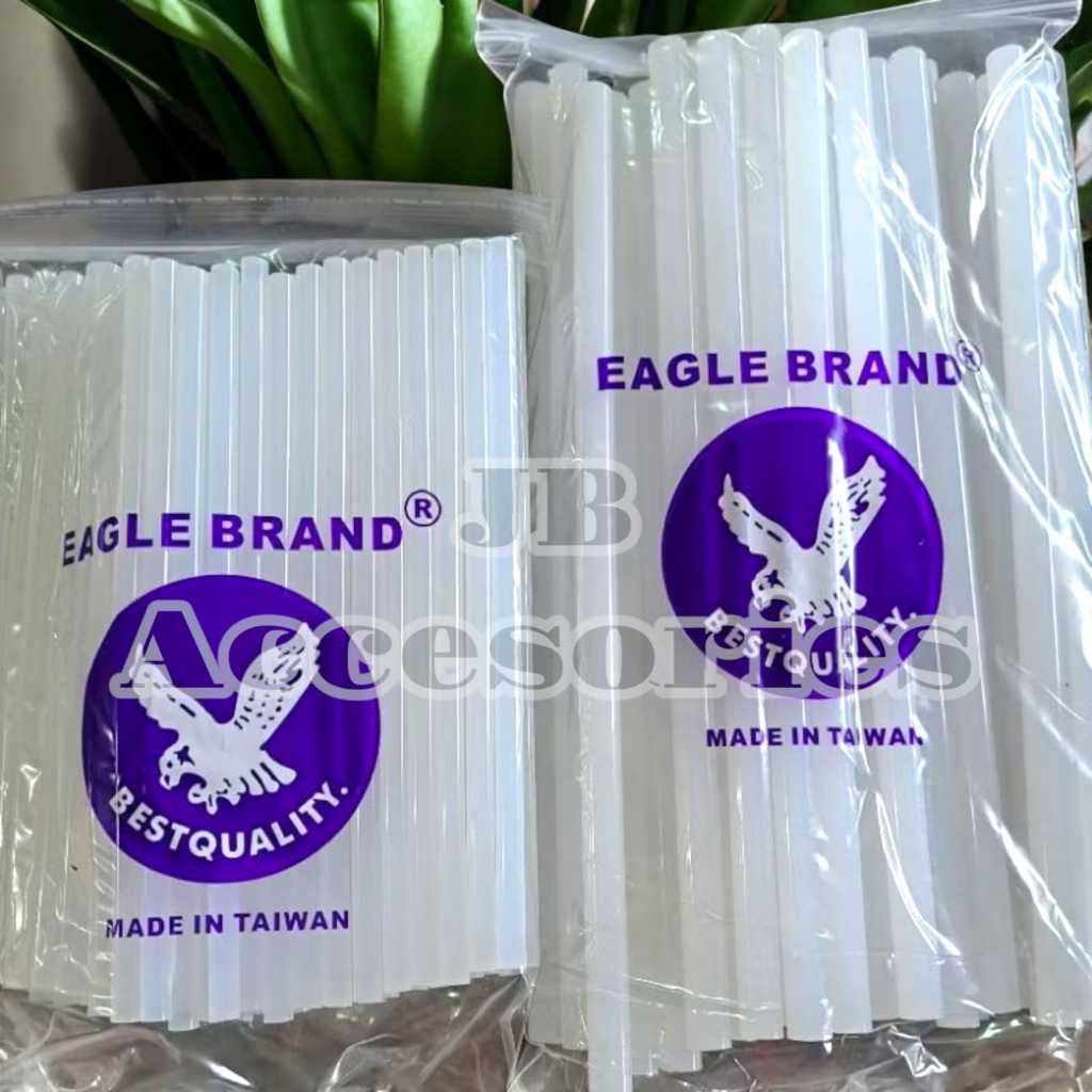 

1Kg-1Pack Lem Lilin Eagle Brand Best Qualty Besar Kecil Refil Hot Melt Glue Gun Stick Isi Lem Tembak