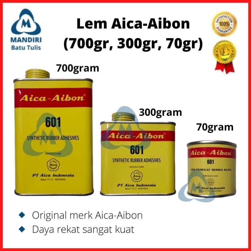 

Lem Aica Aibon 700gr - Lem Perekat Serba Guna - Lem Kuning