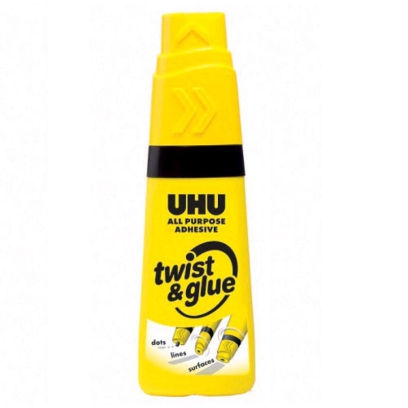 

Lem Cair Serbaguna UHU 143595 All Purpose Twist & Glue 90 ml BOTOL