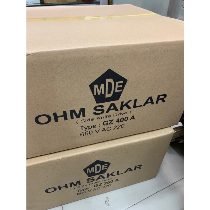 COS OHM SAKLAR MDE 250 Ampere 250A
