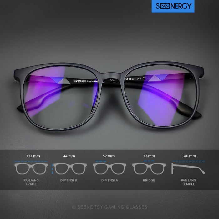 *TOP* SEENERGY KACAMATA GAMING SG MAVERICK BLUE