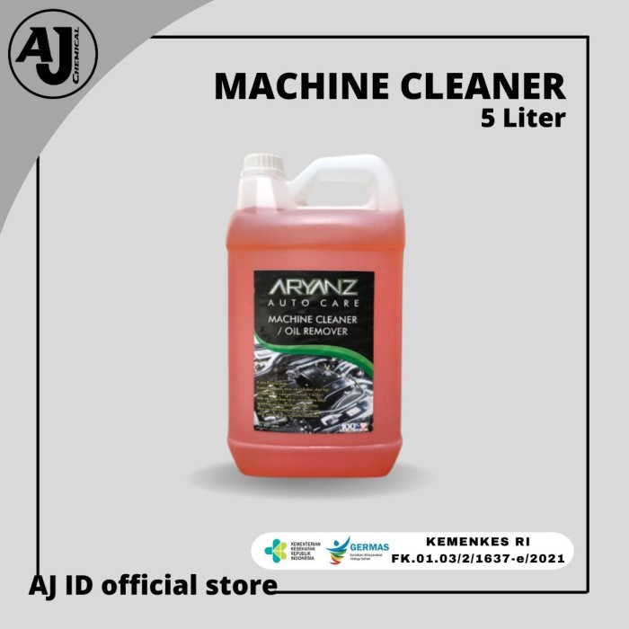 Oil Remover /Machine Cleaner / Pembersih Oli Mesin Motor/Mobil 5 Liter