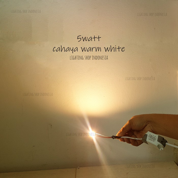 Light Star Id Lampu mata chip cob led 5watt trafo driver 12-24 VDC 300mA sparepart