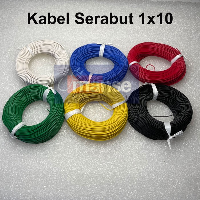 JT READY KABEL SERABUT KECIL 1X10 50M
