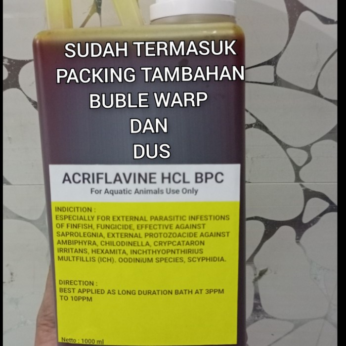 JTTOP" ACRIFLAVINE HCL 1 LITER / ACRIFLAVINE / ACRIFLAVINE HCL / 1LITER