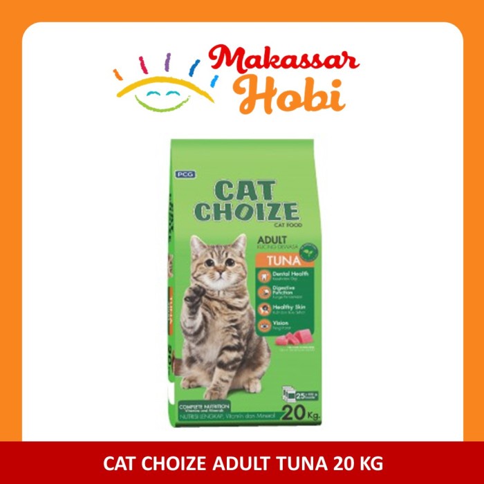 Ready Makanan Kucing Cat Choize Tuna Choise Choice Karungan 20Kg 20 Kg
