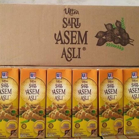 

ultra sari asem asli 250 ml