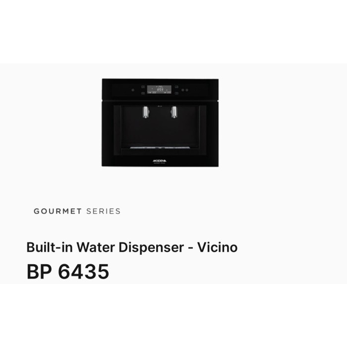 Promo Built-in Water Dispenser Modena tipe BP-6435